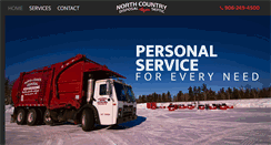 Desktop Screenshot of northcountrydisposal.net